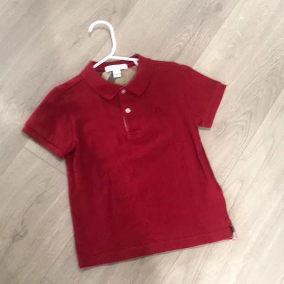 Burberry Other - Burberry red polo. Size 4. Brand new without tags